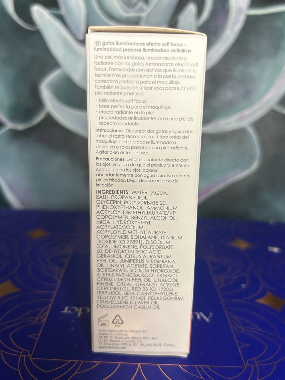 Rodial Soft Focus Glow Booster Drops - Picture 4 of 6
